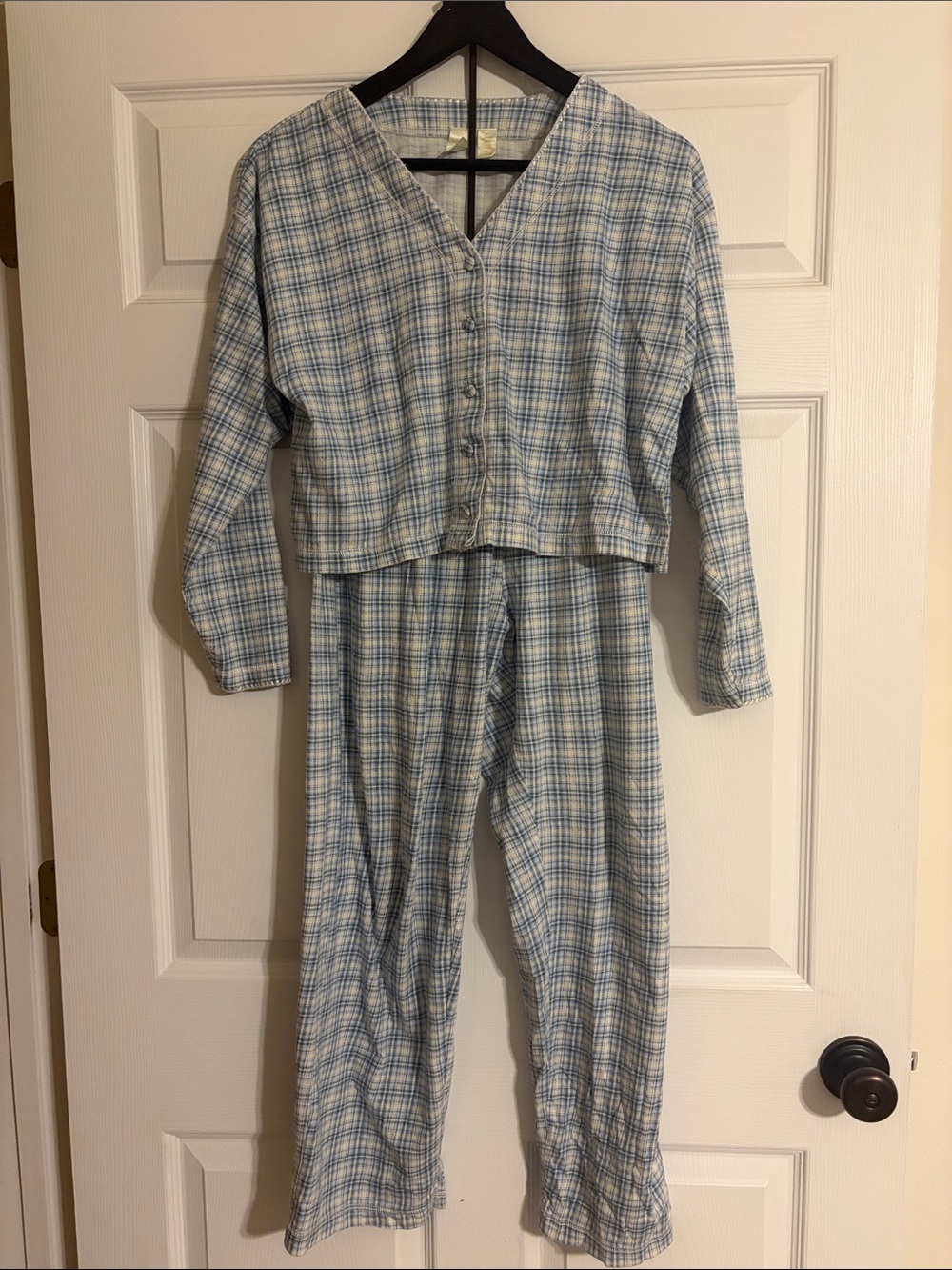 Vintage 80s/90s Victoria's Secret Gold Crown Pajama Set